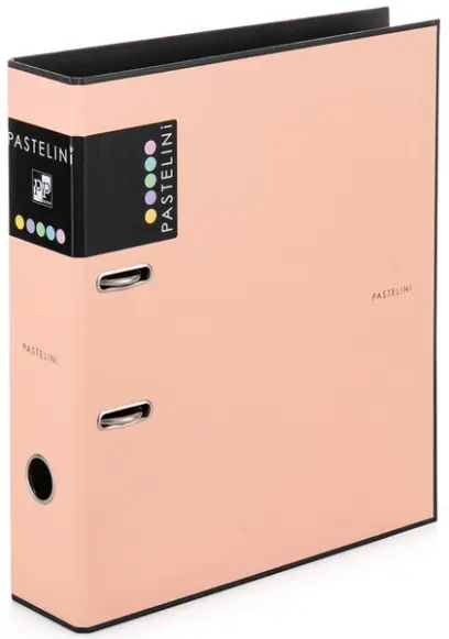 Pořadač pákový PASTELINI meruňkový 70mm