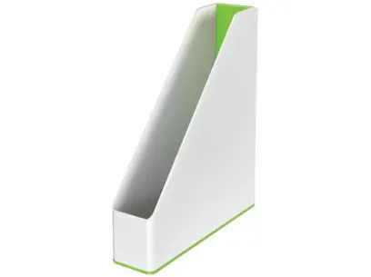 Stojan na časopisy Leitz Wow dvoubarevný zelený