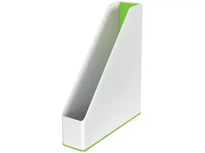 Stojan na časopisy Leitz Wow dvoubarevný zelený