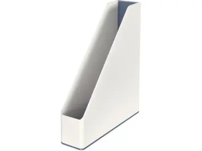 Stojan na časopisy Leitz Wow dvoubarevný šedý