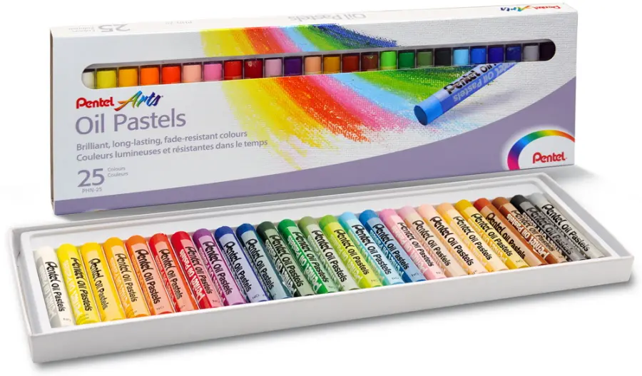 Olejové pastely 25 barev