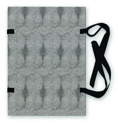 Spisové desky vzor hadí kůže