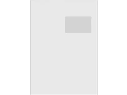 Taška obchodní C4 KP okno vp 250 ks