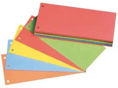 Rozlišovač 10,5 x 24 cm zelený 100 ks papírový