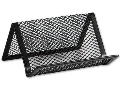 Stojánek na vizitky černý