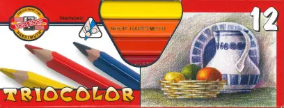 Pastelky 12 Triocolor 3152