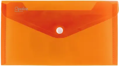 Obálka plastová s drukem DL oranžová