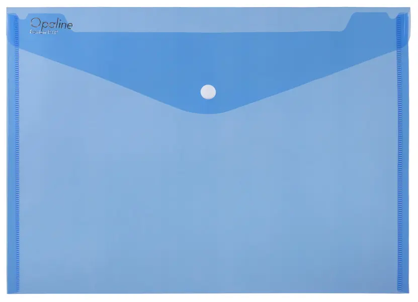 Obálka plastová s drukem A5 modrá