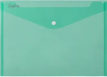 Obálka plastová s drukem A5 zelená