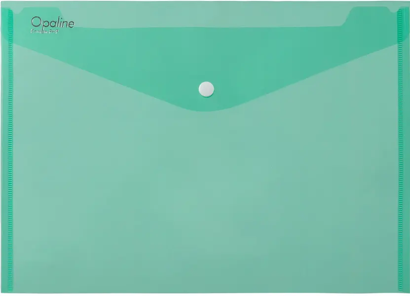 Obálka plastová s drukem A5 zelená