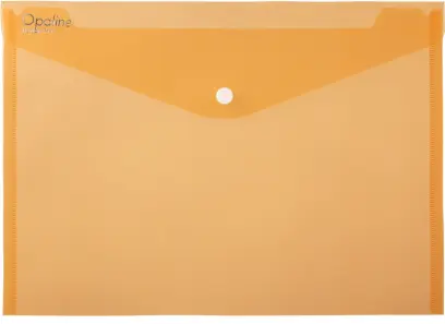 Obálka plastová s drukem A5 oranžová