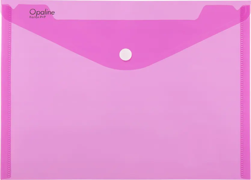 Obálka plastová s drukem A4 červená