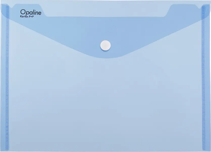 Obálka plastová s drukem A4 modrá