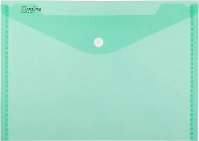 Obálka plastová s drukem A4 zelená