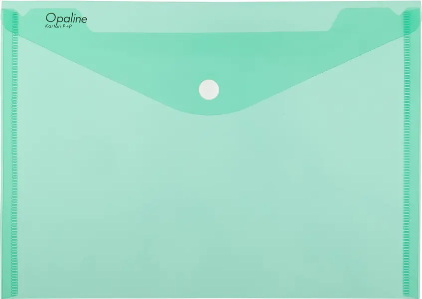 Obálka plastová s drukem A4 zelená