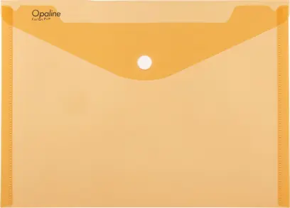 Obálka plastová s drukem A4 oranžová