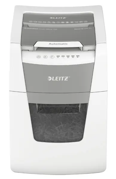 Skartovačka Leitz IQ AutoFeed 100 P4 příčný řez 4x28mm