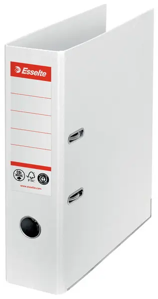 Pořadač pákový No. 1 recyklovaný bílý 75mm