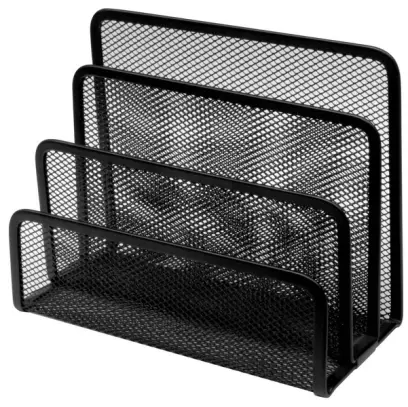 Stojánek na dopisy černý