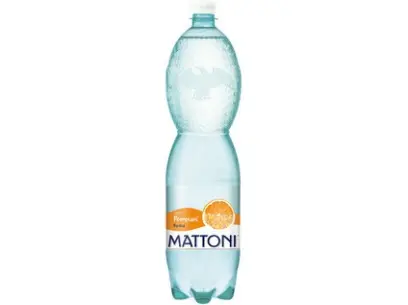 Voda Mattoni perlivá 6 x 1,5 l pomeranč