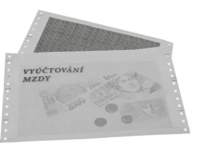 Papír tabelační výplatní 6