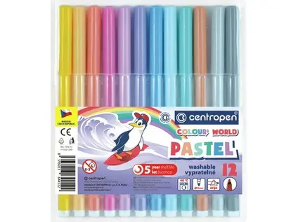 Popisovač 7550/10 sada Pastel Ergo vypratelný inkoust