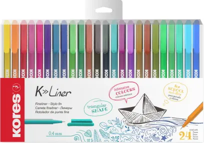 Popisovač K-LINER sada 24ks