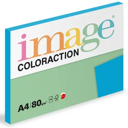Barevný papír Image Coloraction A4 80g intenzivní tmavě modrá 100 ks