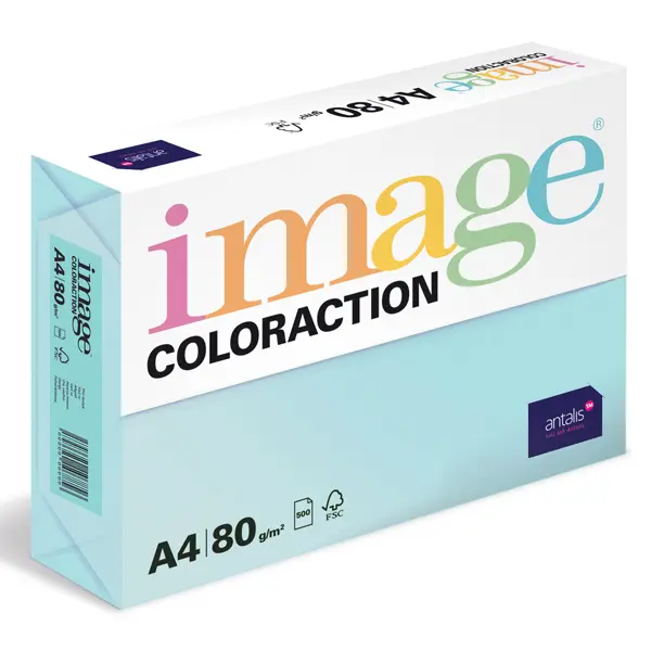 Barevný papír Image Coloraction A4 80g intenzivní sytá modrá 500 ks