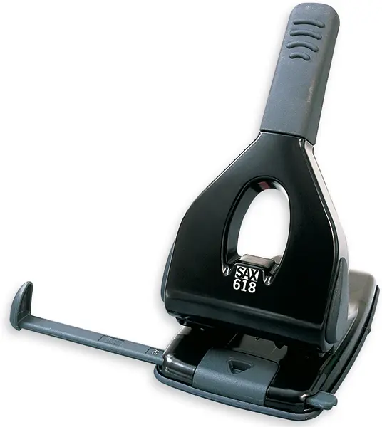 Děrovačka SAX 618 černá