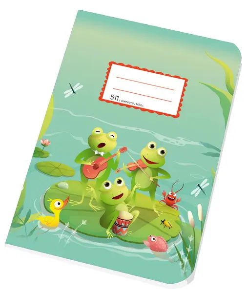 Sešit Junior 511 1PL linkovaný - 1 pom. linka