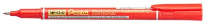 Popisovač NF450 permanent červený