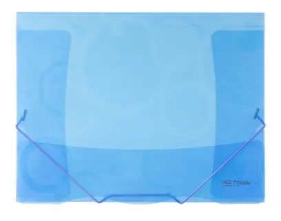 Mapa tříklopá NEO COLORI modrá