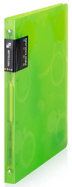 Pořadač čtyřkroužkový NEO COLORI zelený