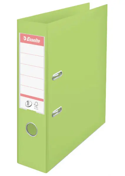 Pořadač pákový celoplastový zelený Vivida 75mm