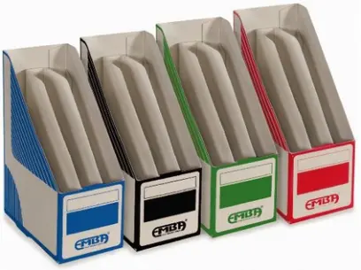 Box na časopisy Triobox zelený