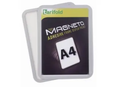 Kapsa Magneto A4 samolepicí snímatelná stříbrná 2 ks