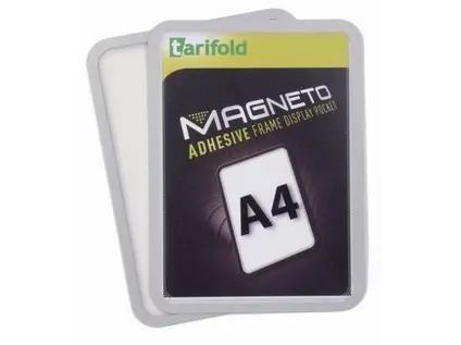 Kapsa Magneto A4 samolepicí snímatelná stříbrná 2 ks