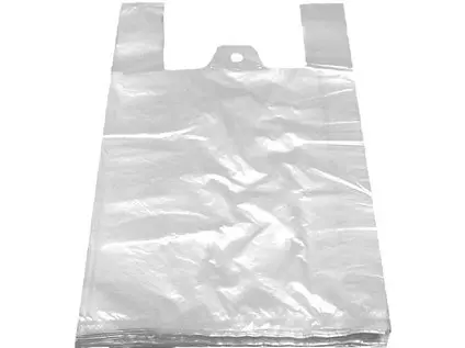 Taška 15 kg bílé 30 + 20 x 60 cm extra silné 50 ks