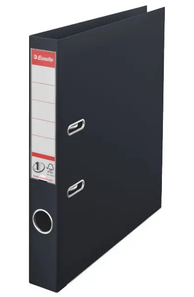 Pořadač pákový celoplastový černý Vivida 50mm