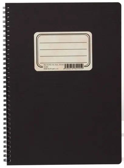 Blok spirálový Retro A4 čtverečkovaný