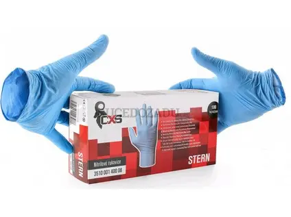 Rukavice nitrilové Stern vel.9 100ks