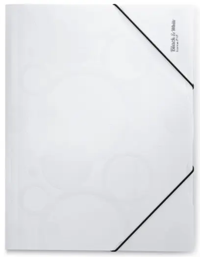 Mapa tříklopá Black&White bílá