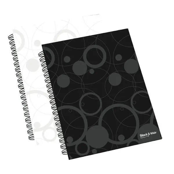 Blok College Black&White A4 bílý 70 listů
