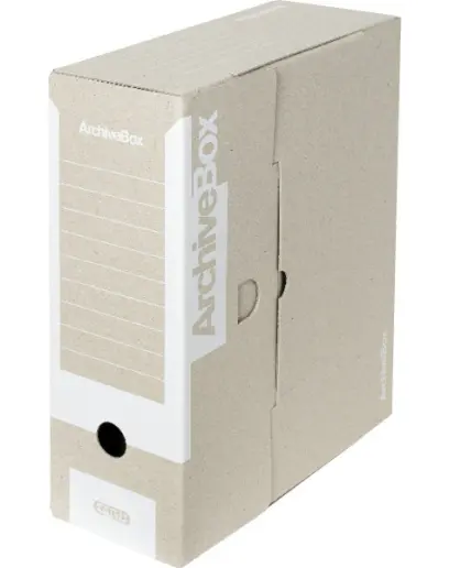 Archivační krabice barevná 110 bílá