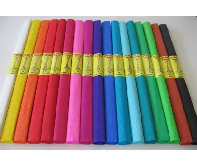 Krepový papír tm. zelený