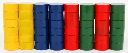 Magnety 10 mm 48 ks barevné