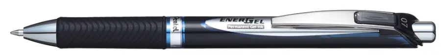 Gelové pero EnerGel permanent modré