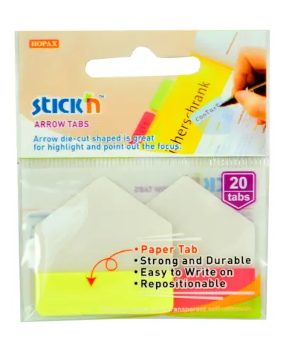 Záložky samolepicí extra pevné žlutá + červená