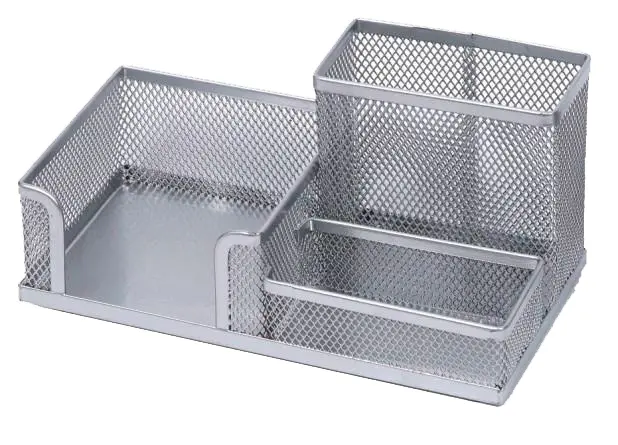 Stojánek se špalíčkem stříbrný